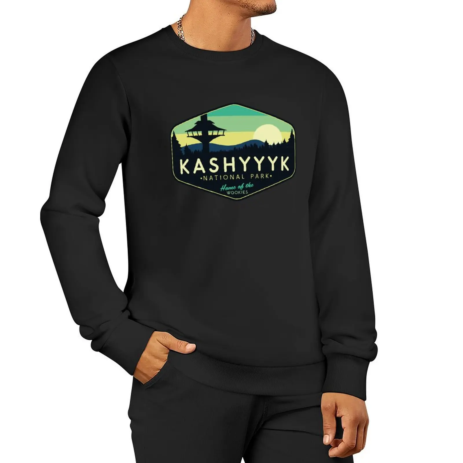 Kashyyyk - National Park Sweatshirt hooded shirt sweatshirt men