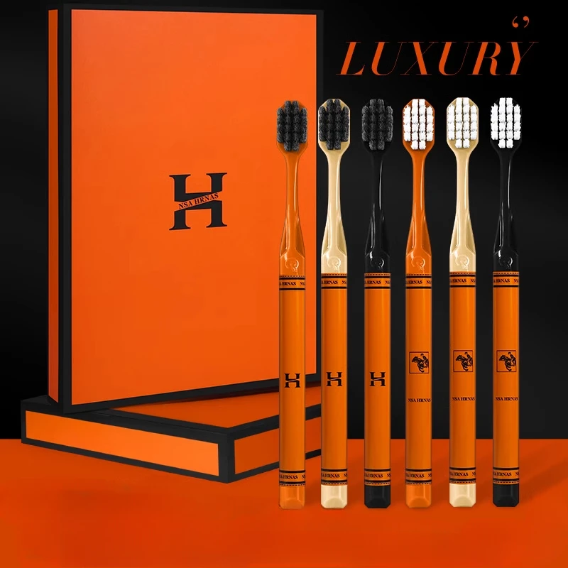 

6 high luxury gift box set new light luxury ultra-fine neutral hair brush for home use adult wide head