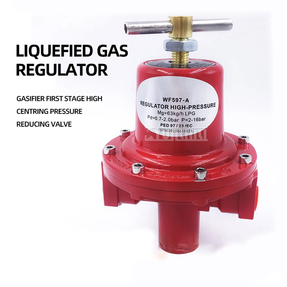 Gasification Furnace Wf597-A Liquefied Gas Pressure Reducing Valve 1584vn Gas Pipeline Pressure Regulating Valve