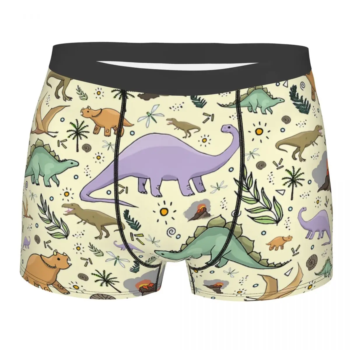 

Animals Art Dinosaurs T Rex Underpants Cotton Panties Man Underwear Sexy Shorts Boxer Briefs