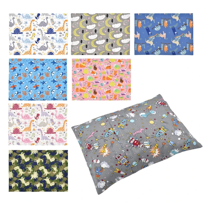 Envelope Toddler Pillowcase Cotton Baby Pillow Cover for 13x18in 12x16in Pillow