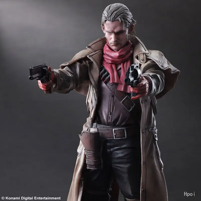 Special Offer Original SQUARE ENIX Play Arts Kai Metal Gear Solid V Phantom Pain Ocelot PVC Paint Finished Action Figure 28cm