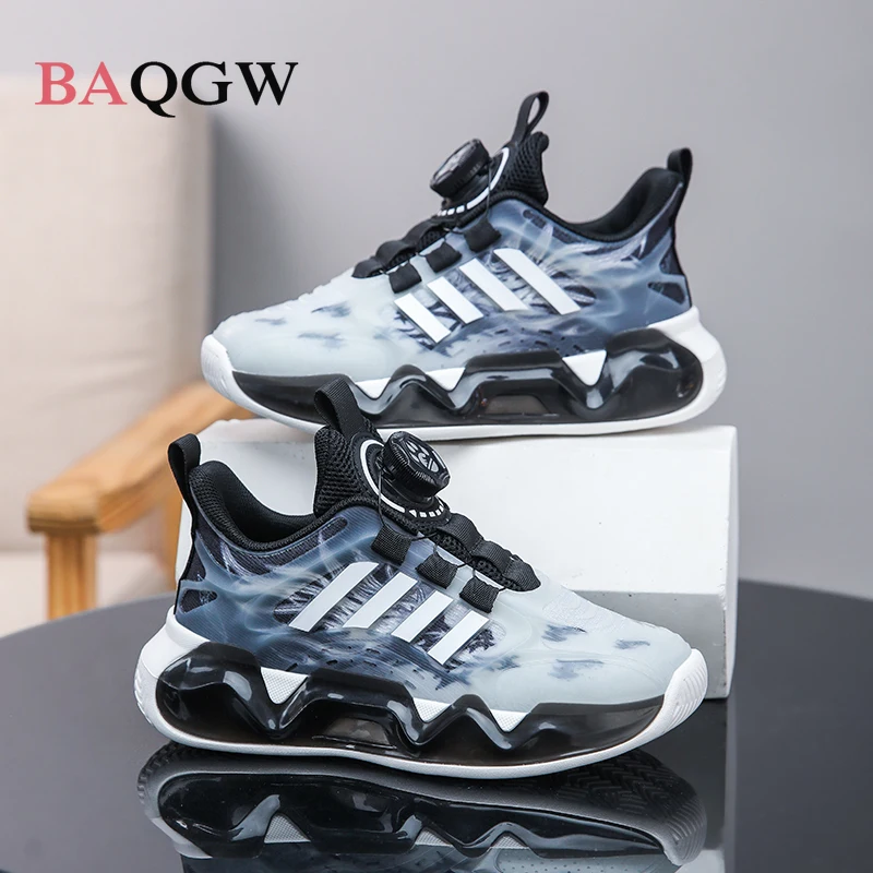 Easy Buckle Baby Boys Girls Sneakers 2023 Spring New Light Children Kid Sport Shoes Toddler Casual Breathable Running Trainers