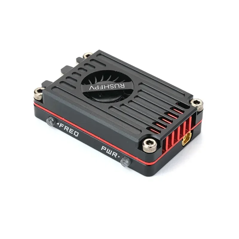 جهاز إرسال فيديو RUSH TANK MAX SOLO VTX 2.5W عالي الطاقة VTX 48CH مع غلاف CNC لطائرات بدون طيار RC FPV طويلة المدى ذات الأجنحة الثابتة