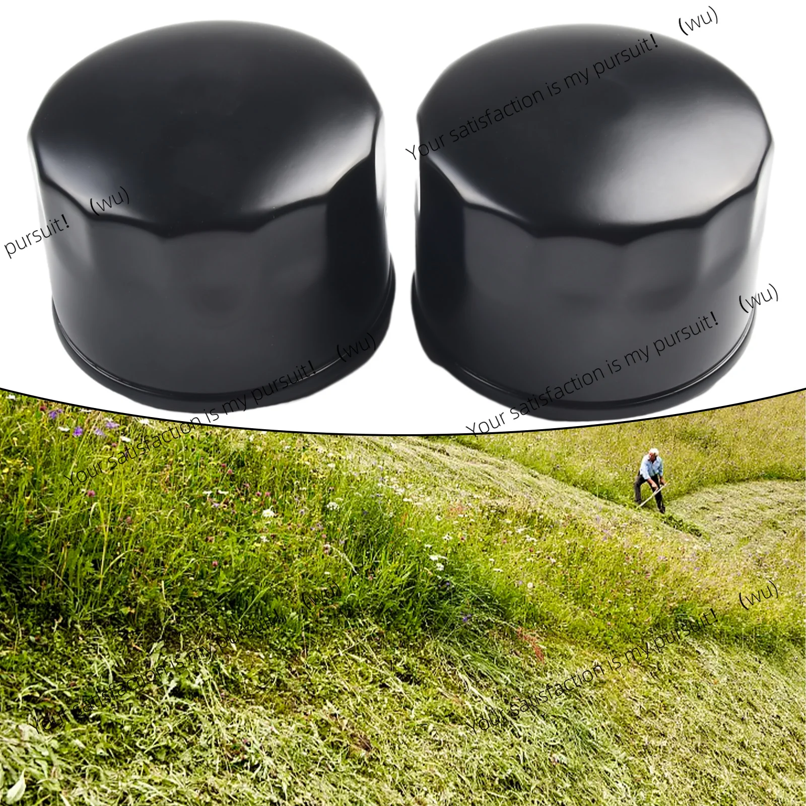 2 Pack Oil Filter Replacement for Kawasaki Engine Part 49065 0721 Fits OEM 49065 7007 Designed for Kawasaki Motorcycles