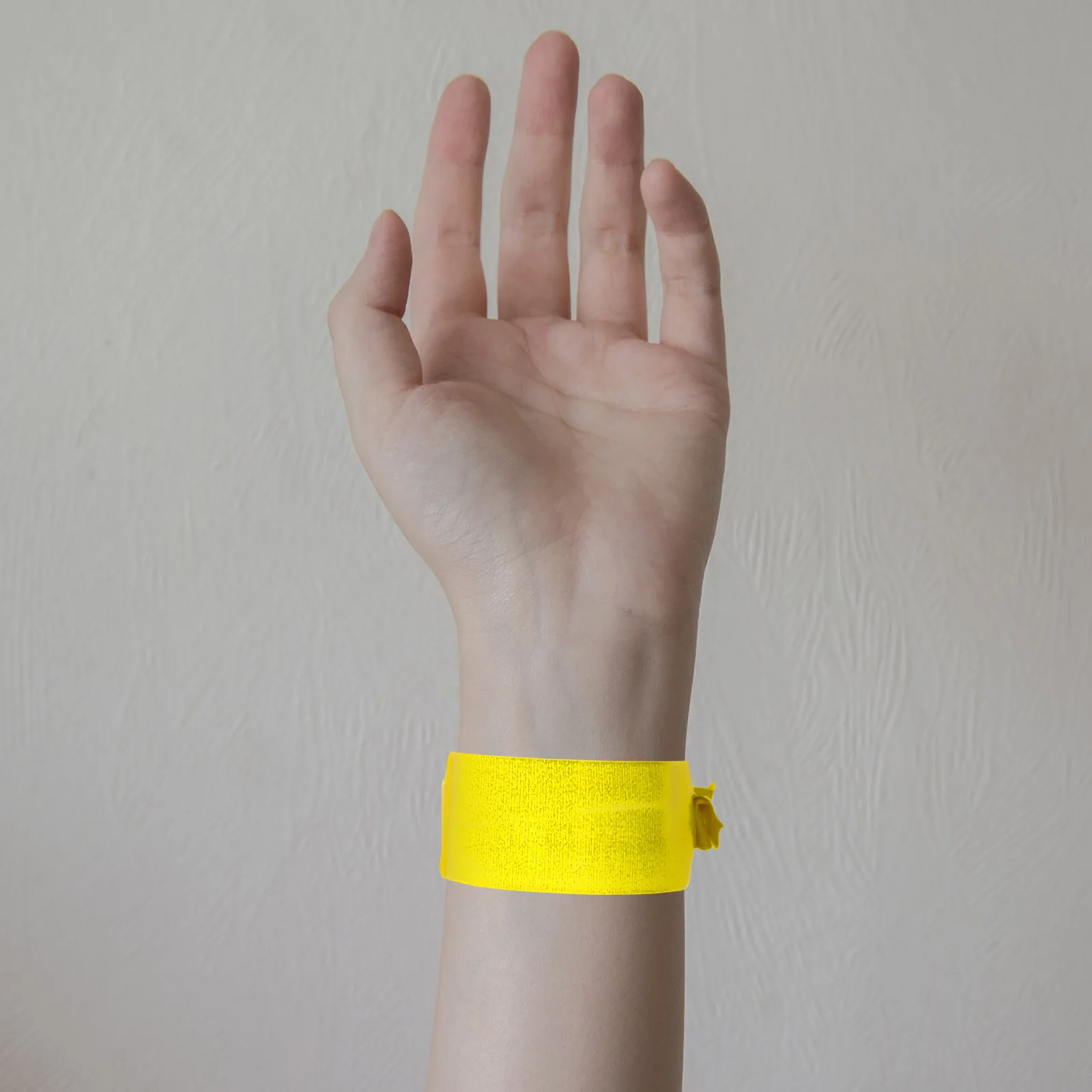 

100 Pcs Disposable Bracelet Id Bracelets for Kids Identification Blank Wristbands Pvc Safety