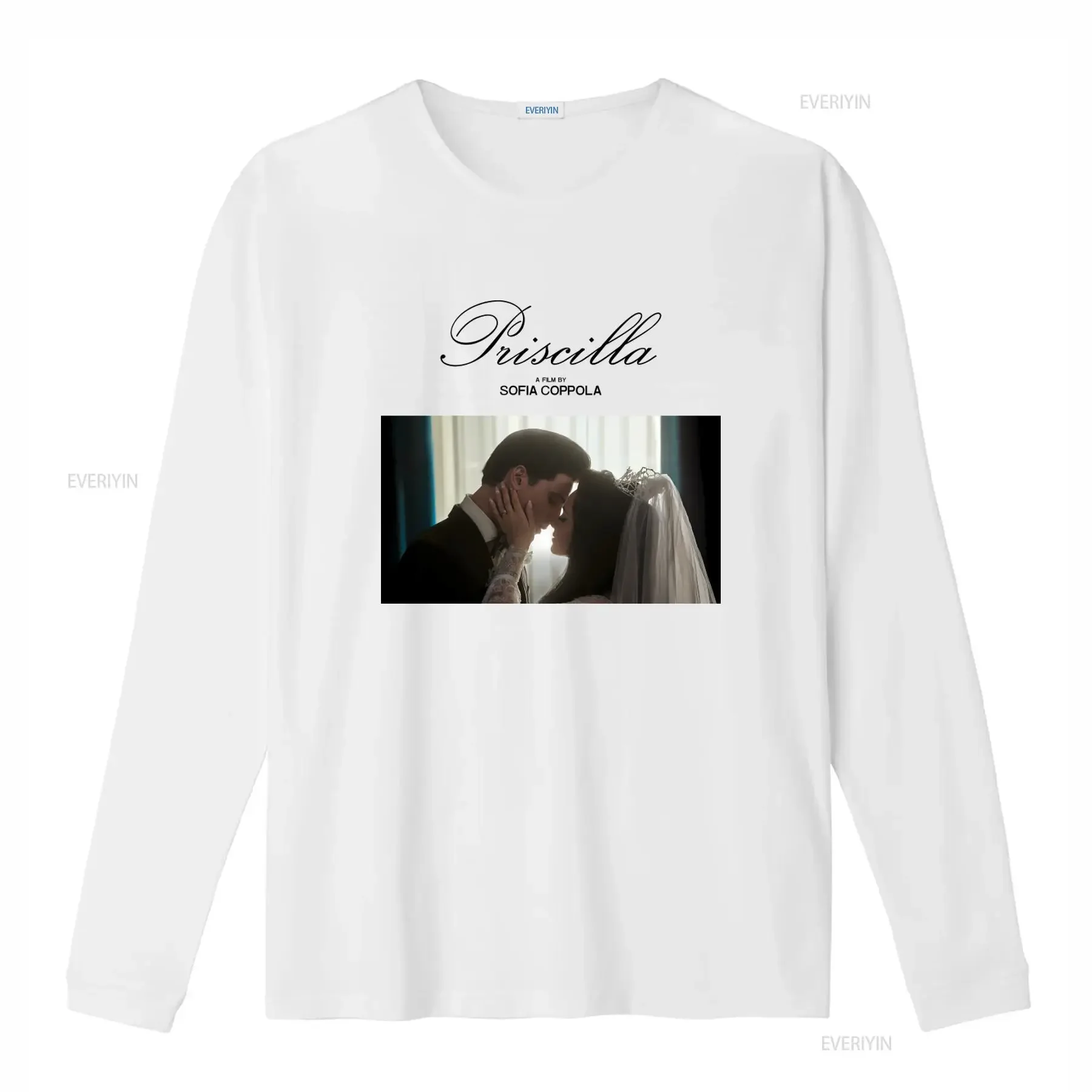 Priscilla Movie Film by Sofia Coppola T shirt Stylish Unique Design for Lovers vintage Washed homme Slightly designer clothes