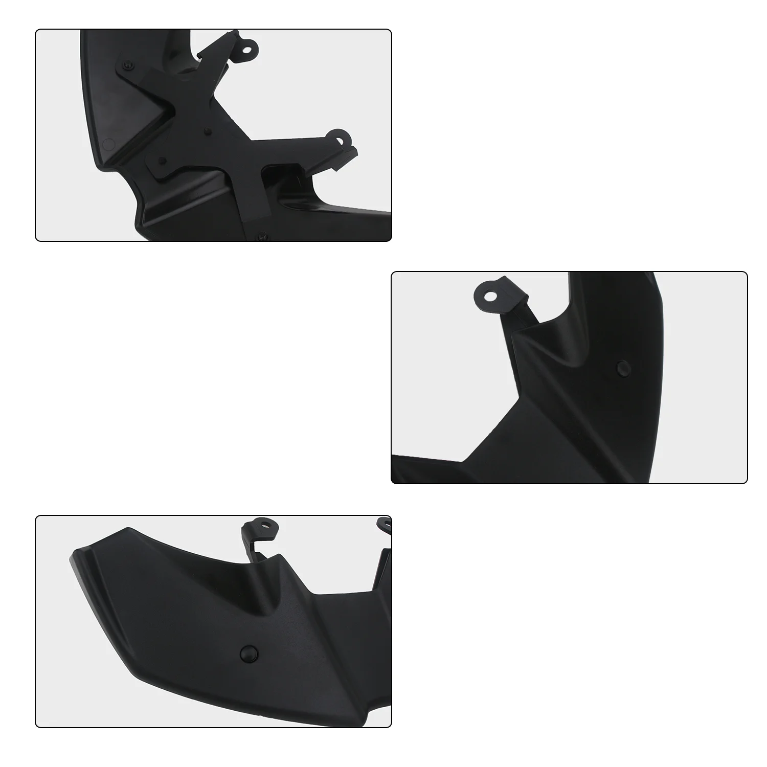 سبويلر أمامي للدراجة النارية للشارع الثلاثي 765R 765RS 765 R RS 2023-2025 سبويلر هوائي عاري القوة السفلية منحرف الجناح #4