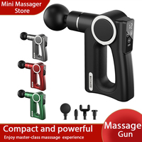 Mini Fascia Gun Vibration Massage Portable Small Massager Muscle Relaxation Body Massage Fitness Equipment