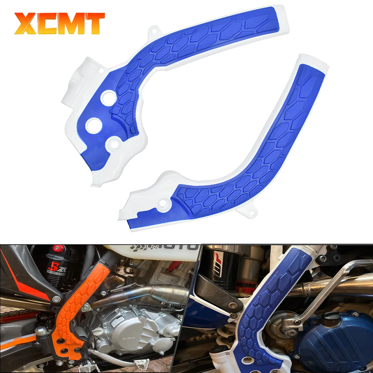 

Motocross X-Grip Frame Guard Protection Cover For KTM SX SXF EXC EXC-F 125 150 250 300 350 450 500 For Husqvarna FC FE TC TE TX