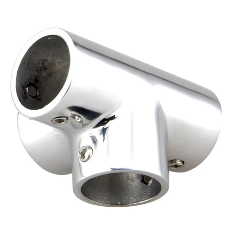 

X08A Труба для лодки из нержавеющей стали, 4-ходовой разъем для океанской яхты, док-станция, уличный тент, крепеж для трубки, простой в использовании