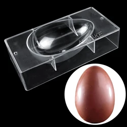 Large Easter Egg 3D Chocolate Mold Polycarbonate Chocolate Bonbons Candy Mould Confectionery Baking Pastry Tools