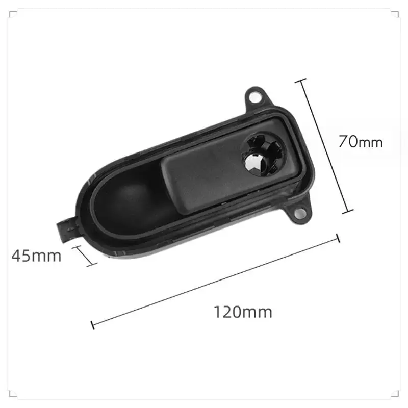 Portaoggetti per auto Maniglia Coperchio Coperchio Cassetta degli attrezzi Portaoggetti Copertura per Mercedes Benz Vito Classe V W447 W448 2016-2022 Accessori Grigio