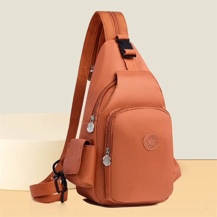 Women's Crossbody Chest Bag 2026 New Daily Commuting Multi-Functional Nylon Bag with Multiple Pockets And Layers