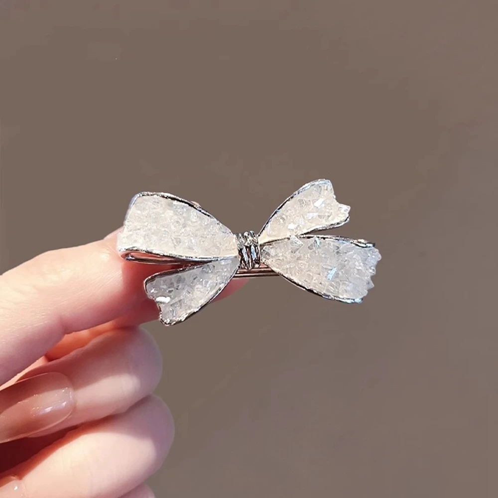 

Romantic Bowknot Hairpins Women Girls Shiny Rhinestone Hair Clips Delicate Fashion Jewelry Hair Accessories