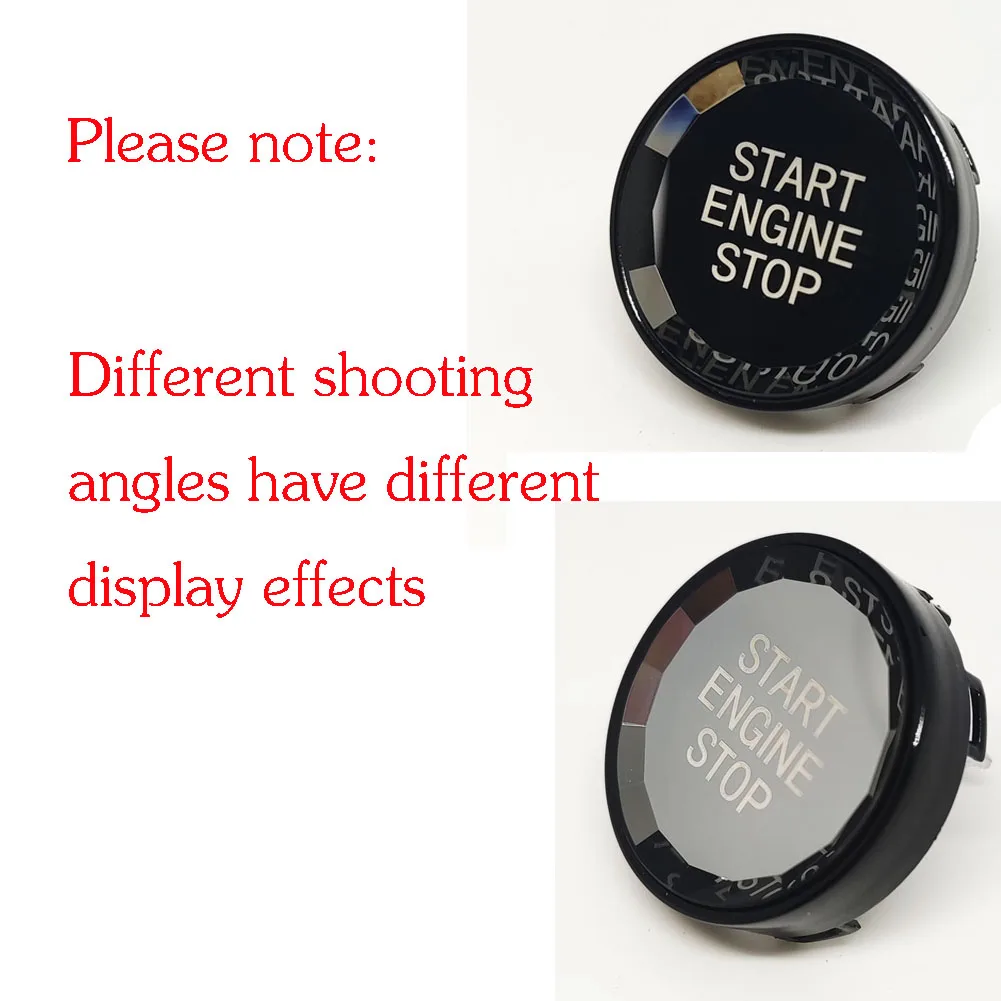 4 Colors Car Replace Engine START STOP Button Accessories for BMW 1 3 5 Series E90 E91 E92 E60 X1 X5 E70 X6 E71 Z4 E89