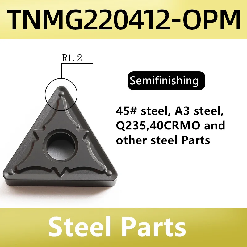 10 Stuks Tnmg220404 Tnmg220408 Tnmg220412 Omm Pm Opm Gm Pmk Tf Km Carbide Inzetstukken Cnc Draaibank Snijder Externe Draaigereedschappen Voor P.M.K