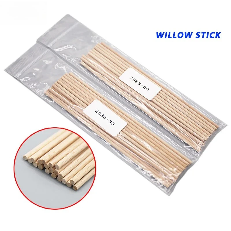 Willow Wood Pins Soft Wood Strips for Cleaning Watch Movements Willow Branches Sticks for DIY Crafts And Home Projects