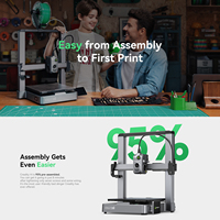 Creality Hi Combo 3D Printer 500mm/s Fast Printing Machine with CFS Multicolour Filament Box Built-in RFID Reader Filament