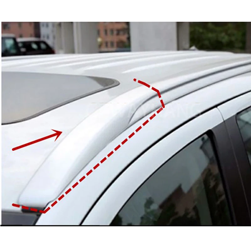 Roof Luggage Rack Guard Sliver Black Color Plasitc Cover For Mitsubishi ASX SUV Auto Car Motor Parts