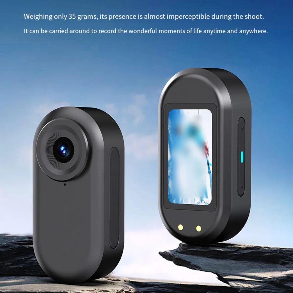 FHD 2.7K Mini Thumb Motion Camera 66x56x22MM High Definition Wearable Magnetic Charging Intelligent Camera For Outdoor Cycling