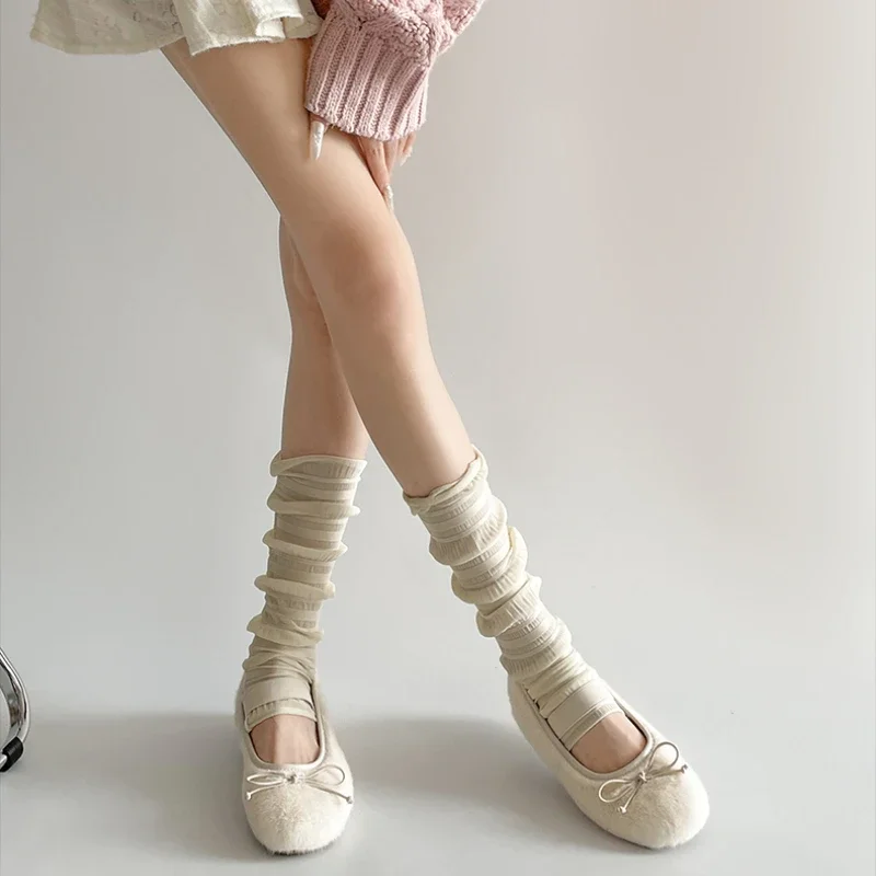 2024 New Autumn Comfortable Ballet Style Flat Shallow Mouth Single Shoes Women with Skirt Soft Bottom Mary Jane Shoes