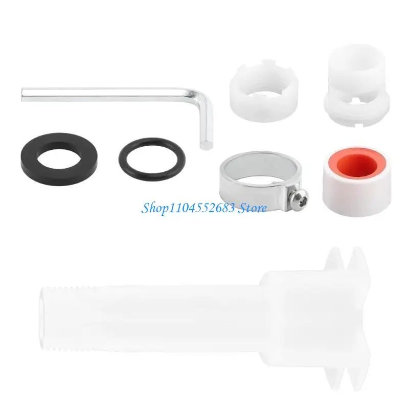 Y6GD مجموعة محولات حوض 4 في 1 مريحة تناسب مختلف وصلات الأنابيب بوصة للاستخدام اليومي غير الرسمي ملحقات الحمام