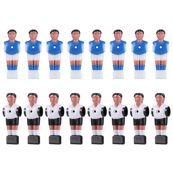 16Pcs 사랑스러운 축구 Foosball 남자 테이블 탑 내마 모성 사랑스러운 축구 Foosball Foosball 귀여운 사랑스러운 축구 Foosball 남자