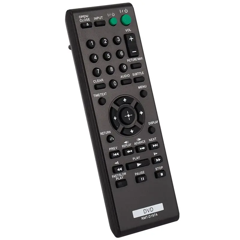 ELECT-4X Rmt-D197A Smart Remote Control For Sony Dvd Dvp-Sr210 Dvp-Sr210p Dvp-Sr510h Dvp-Sr510