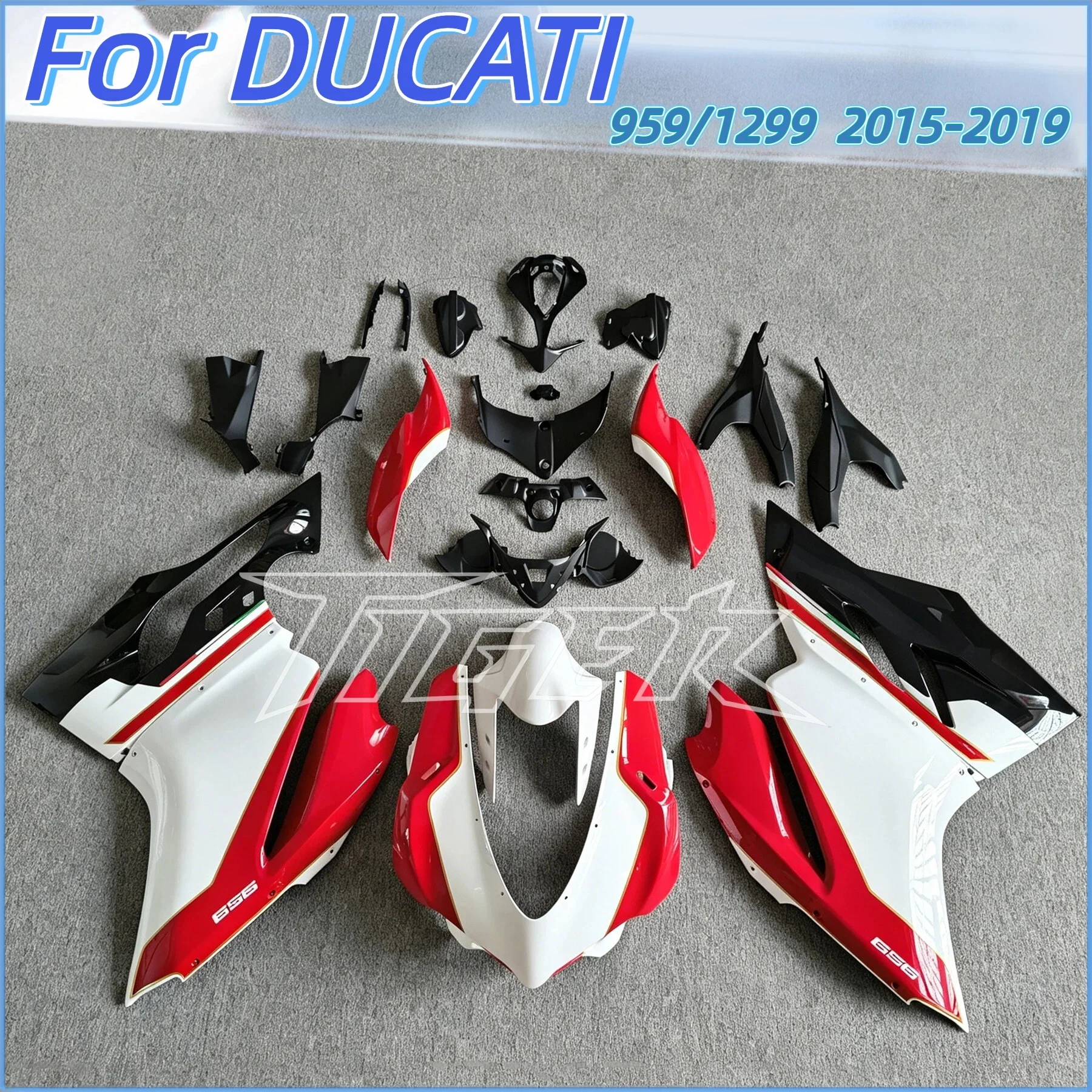 Top-rated Motorcycle Fairings Kit For DUCATI 959 2016-2019 1299 2015-2017 Injection ABS Colorful Bodywork Set