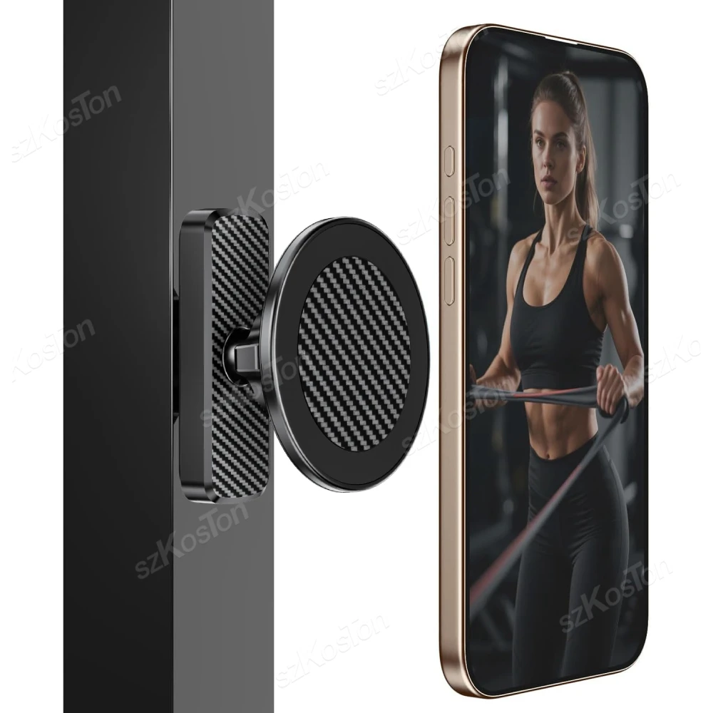 360 °   조절 가능한 자석 휴대폰 홀더 체육관 운동 기록용 휴대폰 스탠드 골프 카트 액세서리 아이폰 17-12 시리즈용