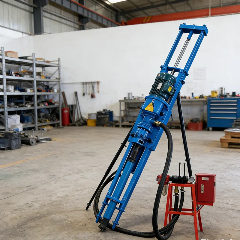 

DTH Drill Rig Portable Down The Hole Drilling Machine For Rock Mining Quarry Construction Heavy Duty Drilling Equipment