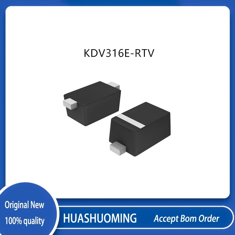 10Pcs/Lot   KDV316E-RTV KDV316E BA SOD-523