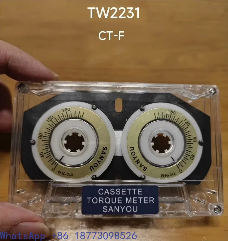New Torque Test with Pitch CTF TW2231 Recorder Deck Maintenance Calibration Test