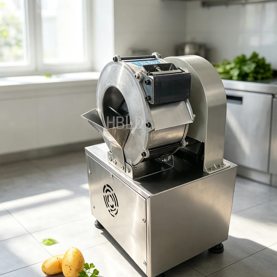 Multifunctional Veggie Processor, Electric Shred Cutting Machine 12.5kg Commercial Kitchen Equipment