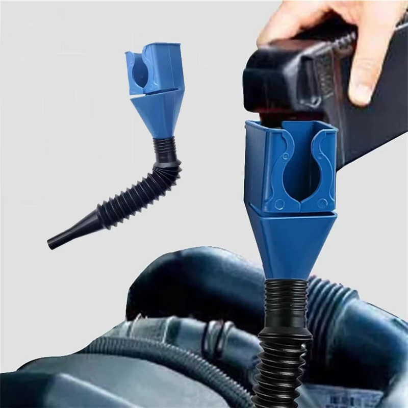 

1/2/3/4/5/6Pcs Plastic Car Motorcycle Refueling Engine Oil Funnel Filter Conveying Tool Oil Change Funnel Accessories