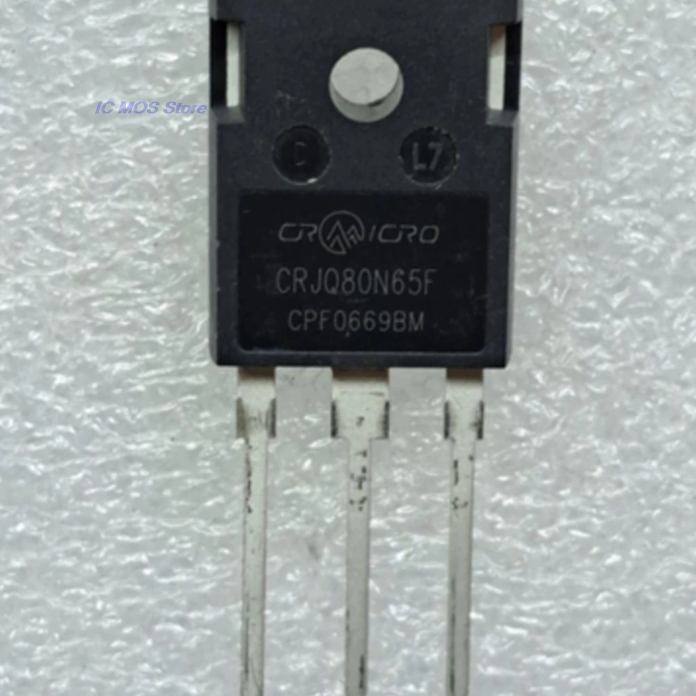 

10pcs/lot Original CRJQ80N65F CRJQ80N65 80N65F 43A/650V TO-247 MOSFET 100% New and Genuine