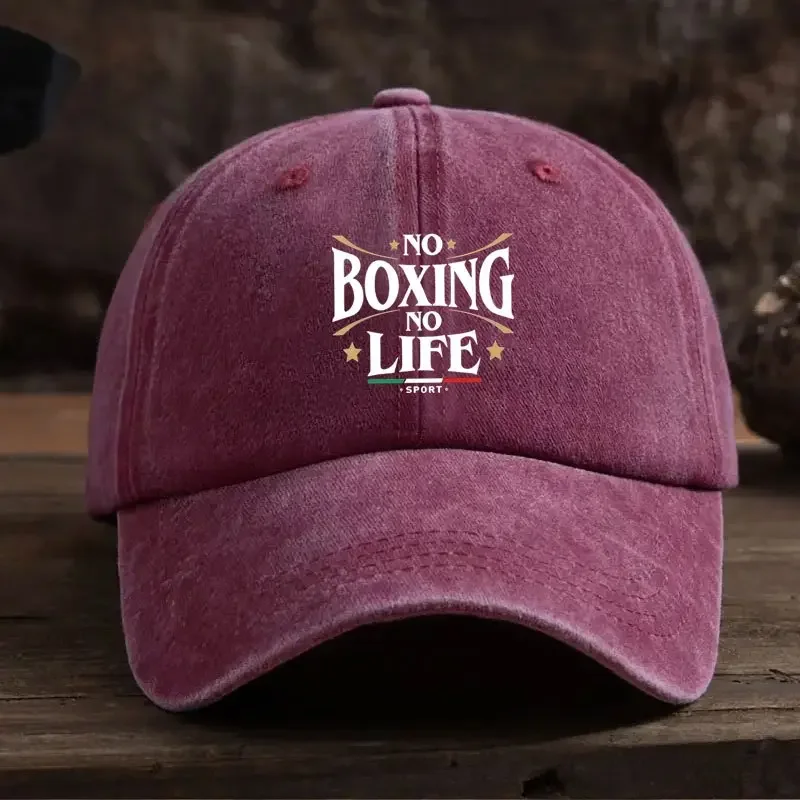 Custom Hat Men'S Retro Boxing-Themed 