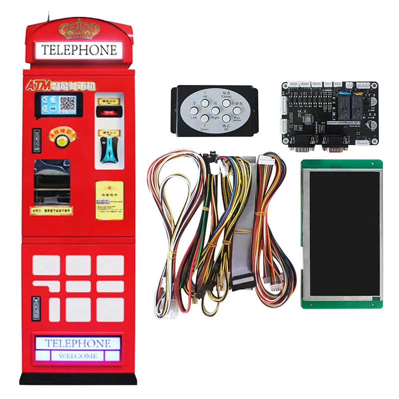 

Amusement Park Coin Changer Kits Automatic Exchange Coin Changer Arcade Mainboard