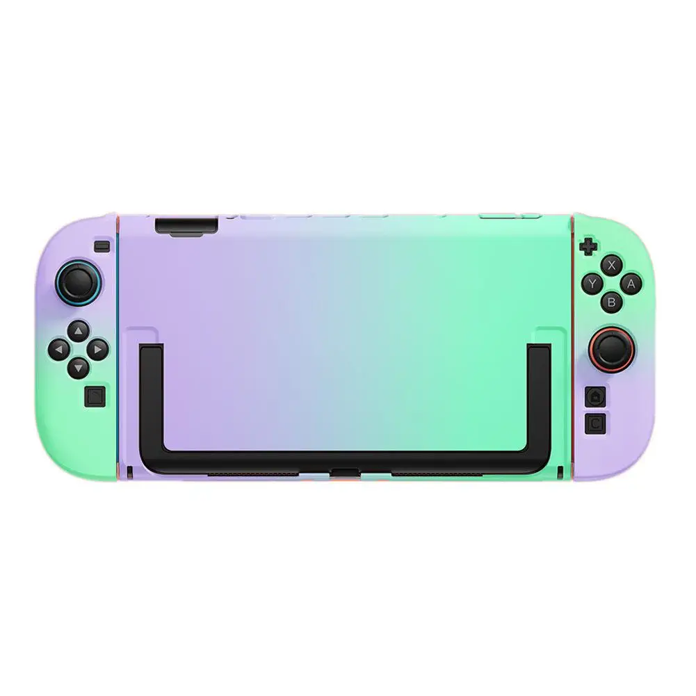 Capa tpu para switch 2 console, alça ergonômica, capa protetora à prova de choque, anti-arranhões, capa de proteção tpu antiderrapante