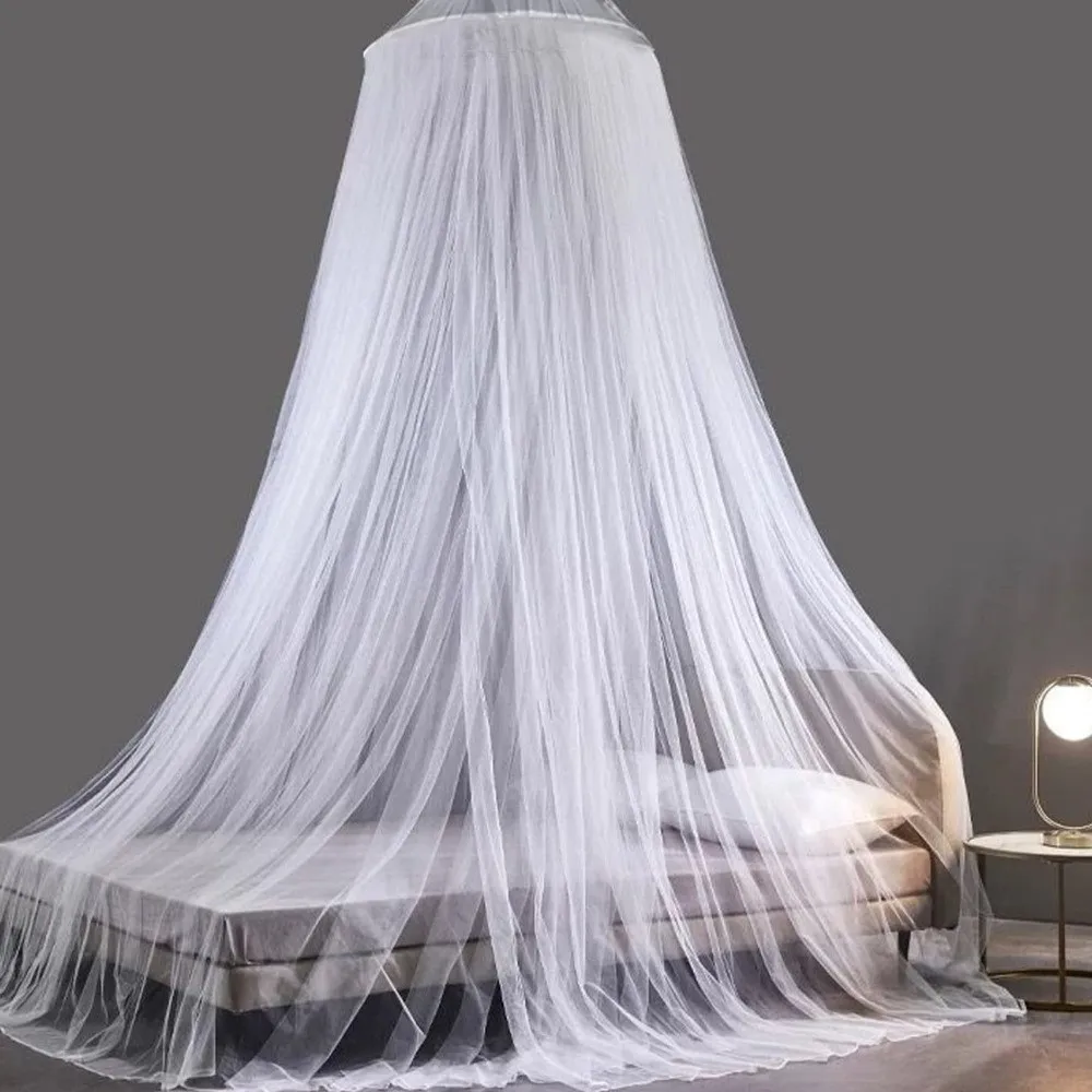 Household Large Dome Mosquito Net Anti-bug Reusable Dome Mosquito Net Fly Protection Large Space Mosquito Net Bed Bedroom