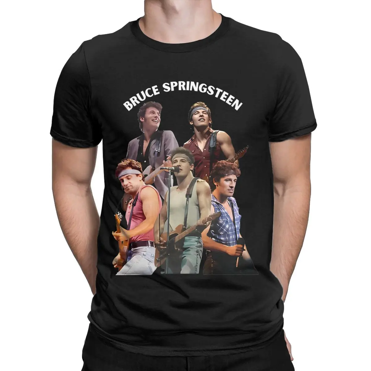 Summer Bruce Springsteen Rock Singer Men Women's T Shirt Born In The USA Novelty Tee Shirt T-Shirts Cotton New Arrival Clothes