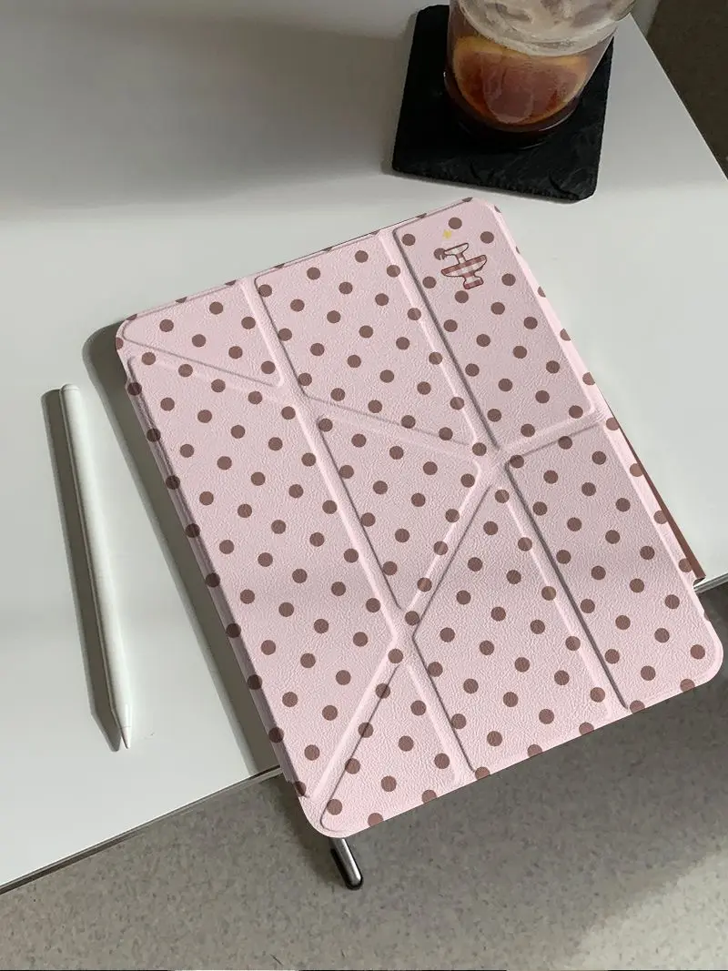 Cartoon Pony 3Y-Fold Tablet Case For iPad  pro 10/11/2020/6th/7th /8th /Air 3rd/Air 4th/9th gen/Air 5th Air 11 Magnetic Buckle