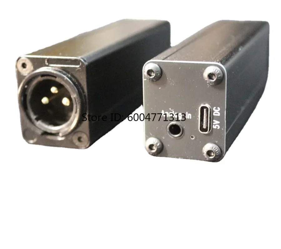 AES Bidirectional Converter ADC DAC Module 24Bit 48K AES Digital To 3.5mm Analog Audio Adapter