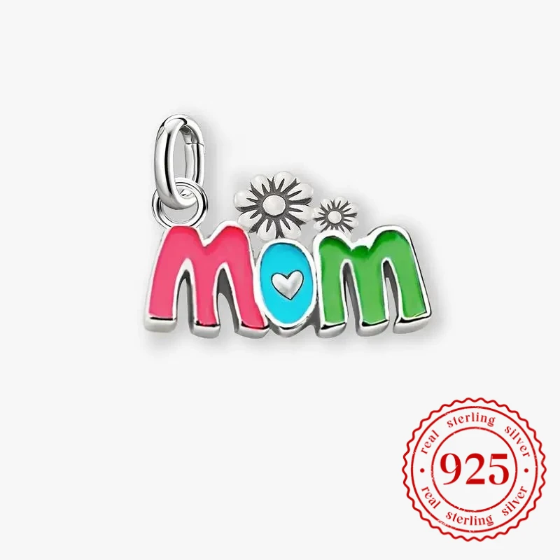 

Винтажные подвески из стерлингового серебра 925 пробы JamesAvery, сердце любви, мама, подвески, бусины, подходят для оригинального браслета, ожерелья, ювелирные изделия своими руками