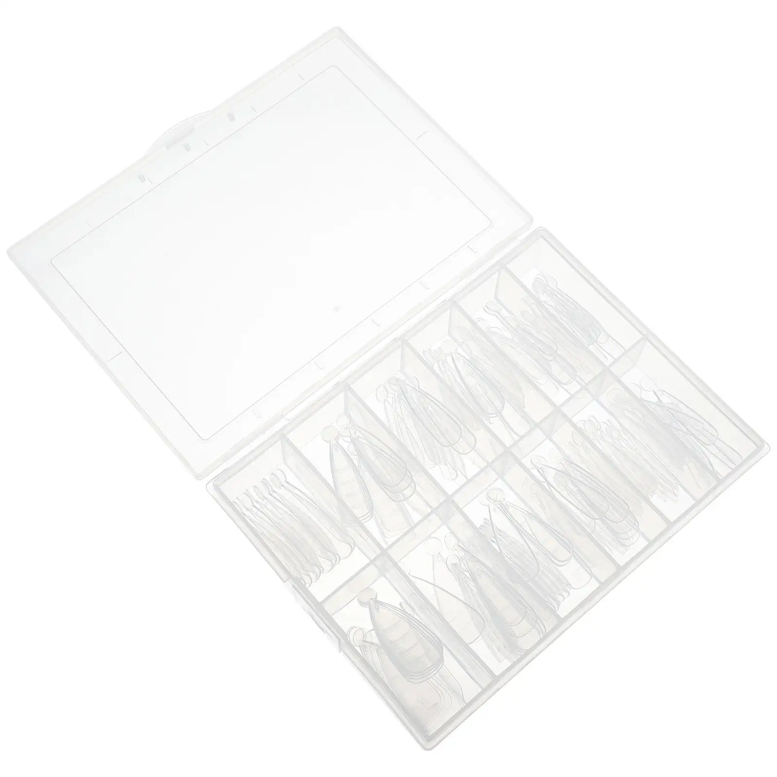 

120 Pcs Nail Extension Mold DIY False False Nail Tips Tips Artificial Abs Gel Acrylic Nails Storage Box For Home Use