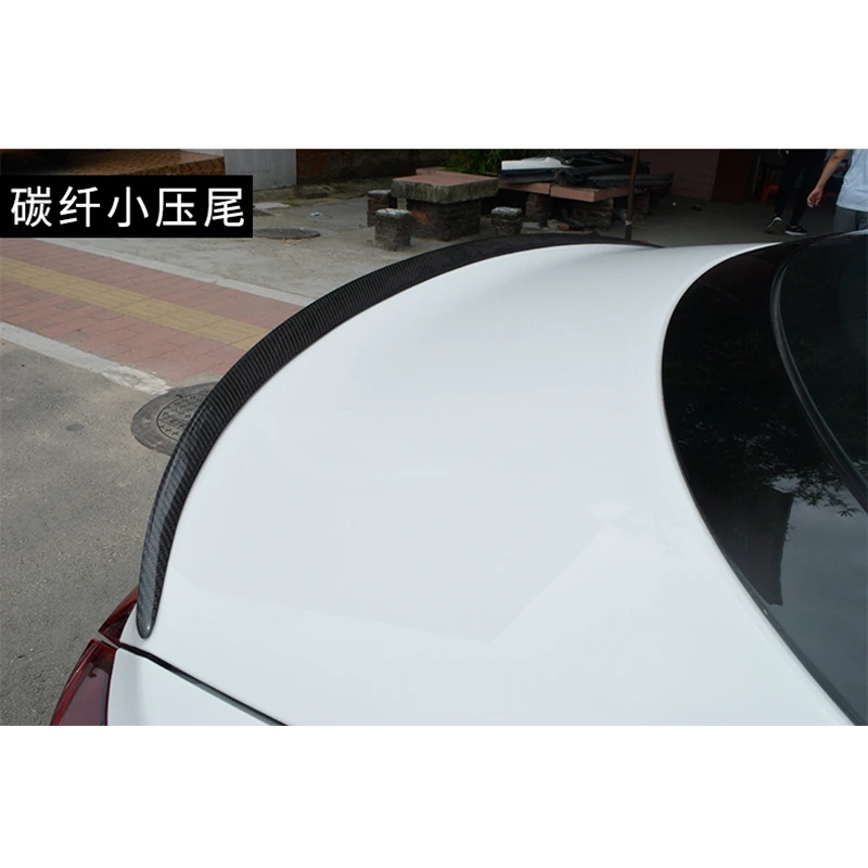 

Спойлер из углеродного волокна в стиле S для Volkswagen Passat CC 2009-2018, задний багажник автомобиля, Стайлинг автомобиля, украшение автомобиля, хвостовой спойлер