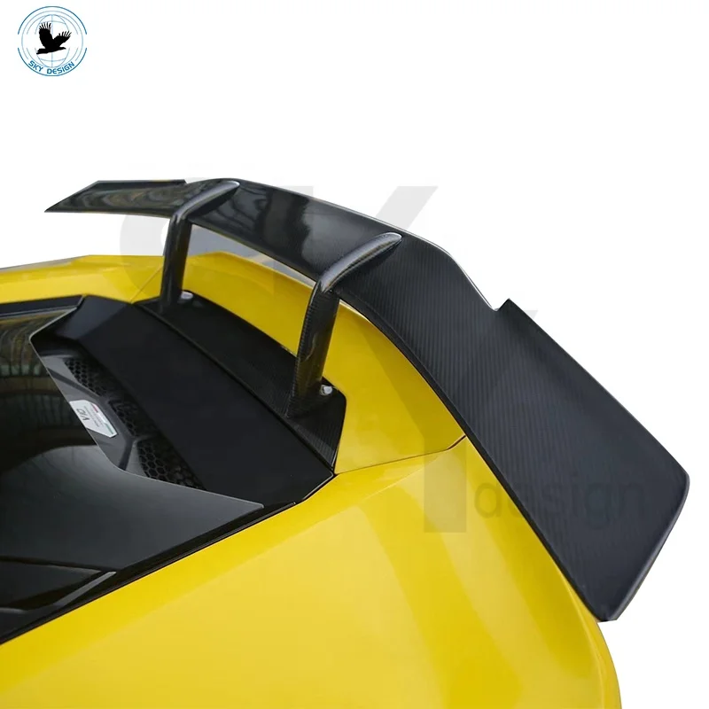 

2023 New Coming Car Carbon Fiber Rear Spoiler for Lamborghini Huracan EVO 610 580 Forged Carbon Rear Wing
