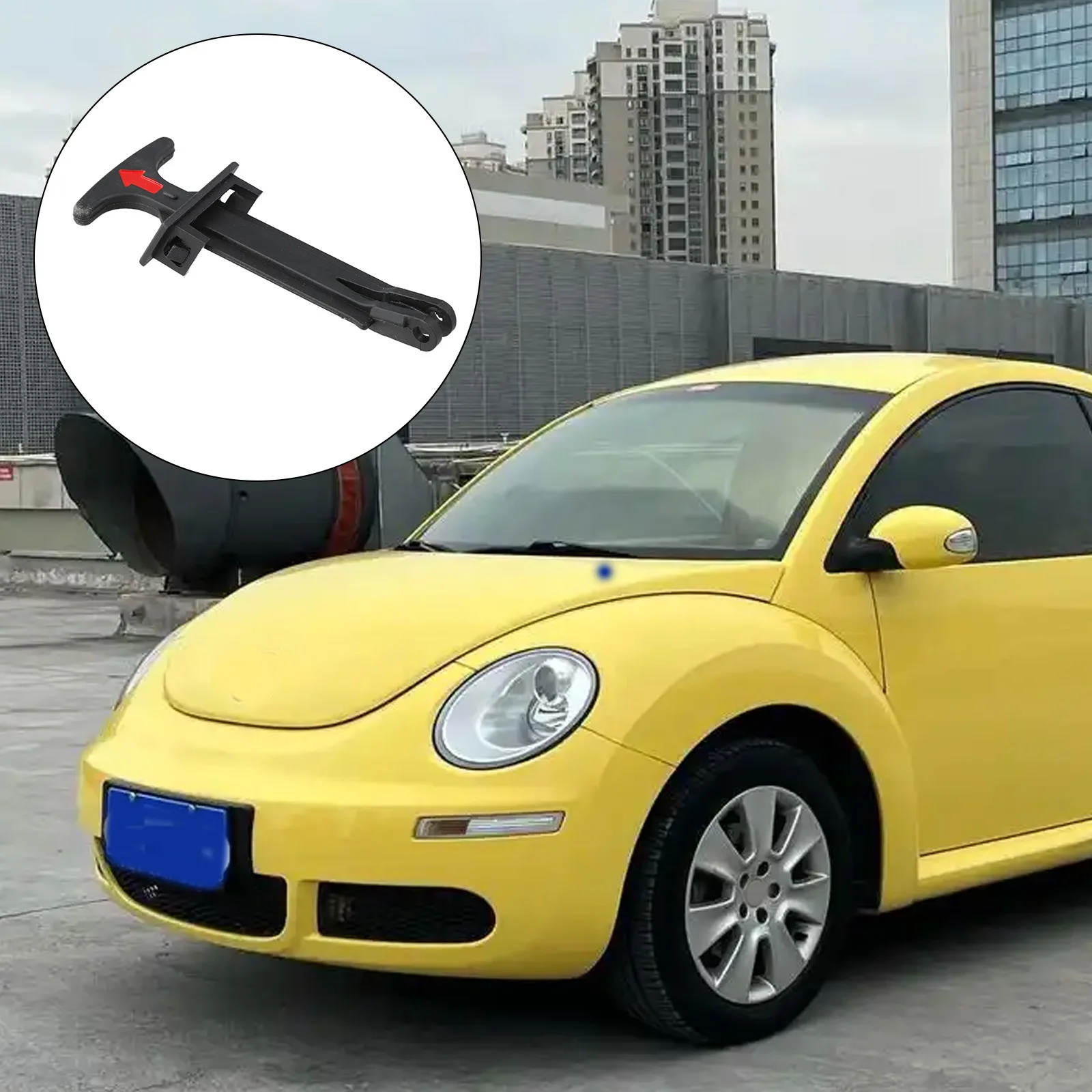 Direct Fit Handle Hood Latch Release Vehicle Maintenance Plastic Material Single Piece Easy Installation Direct Replacement