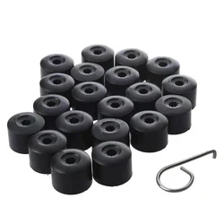 Car 17mm Wheel Lug Nut Bolt Cover for VW Volkswagen Phaeton Lupo EOS Caddy Golf MK5 GTI Skoda Tyre Hub Tire Screw Protection Cap